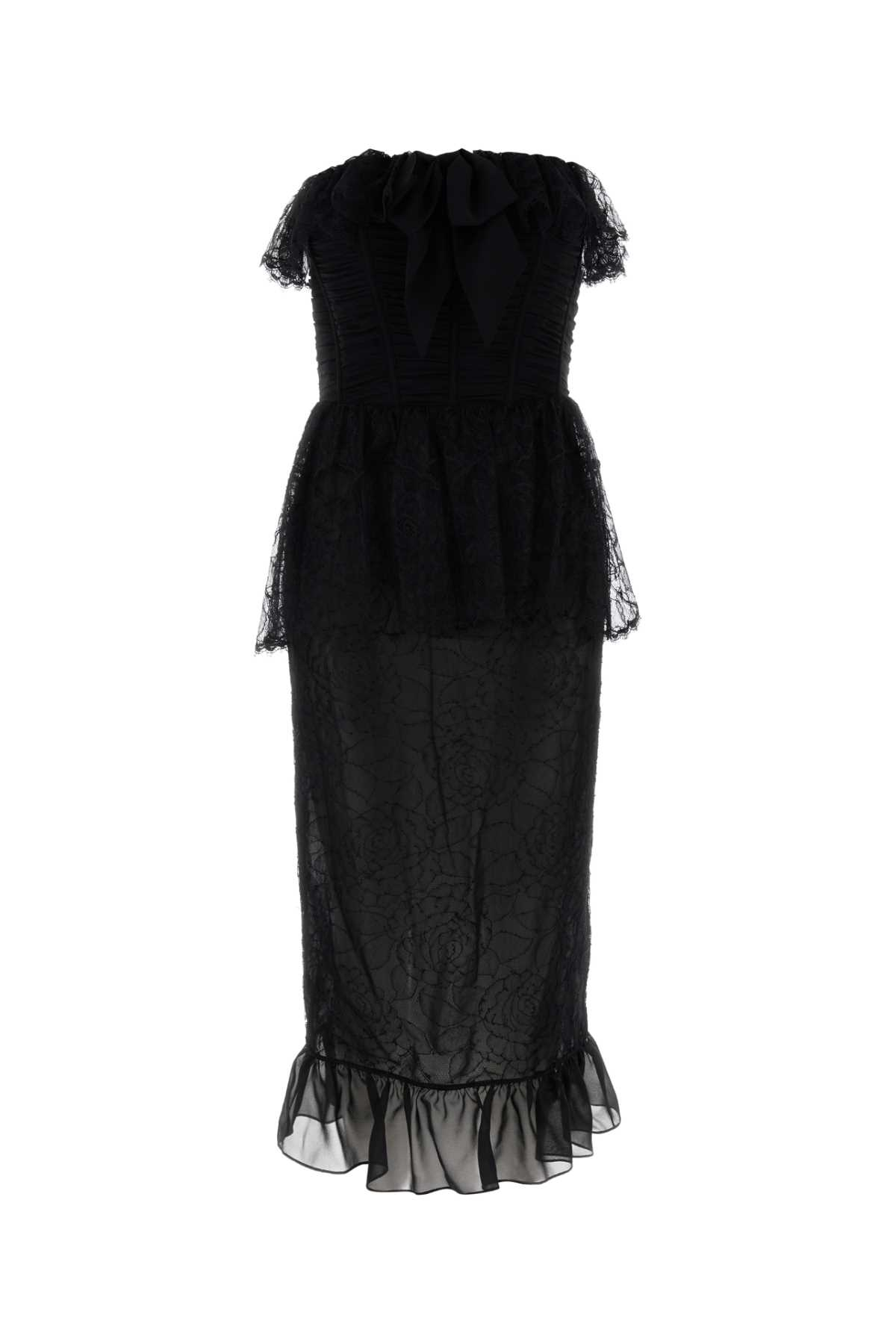 [Alessandra Rich] Short sleeve dress FW25 FABX4152P4605 0900