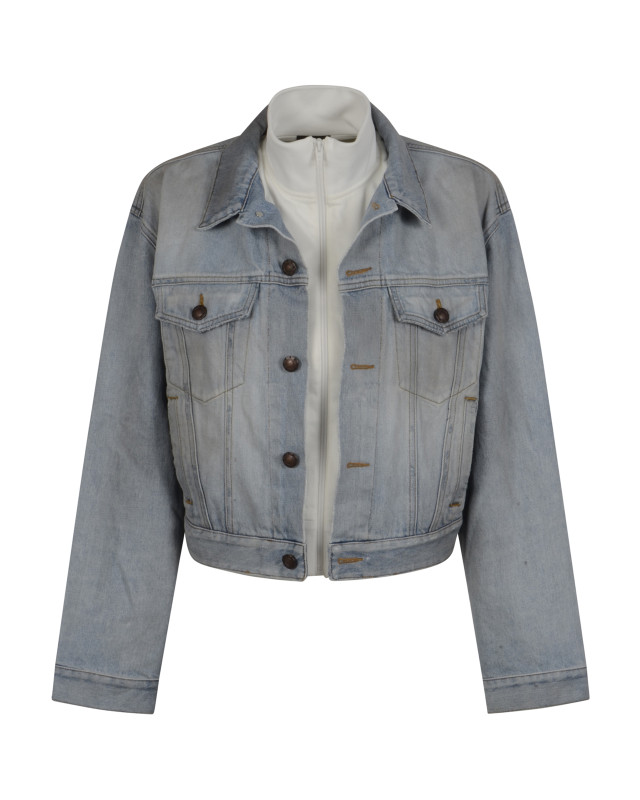 [Balenciaga] Denim Jacket FW25 849904TTW744200