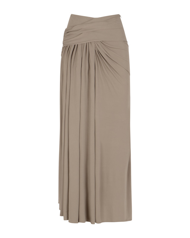 [Christopher Esber] Midi skirt FW25 25024396CLAY