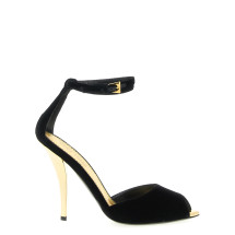 [Paris Texas] Sandals FW25 PX1755XVLVGBLACKGOLD