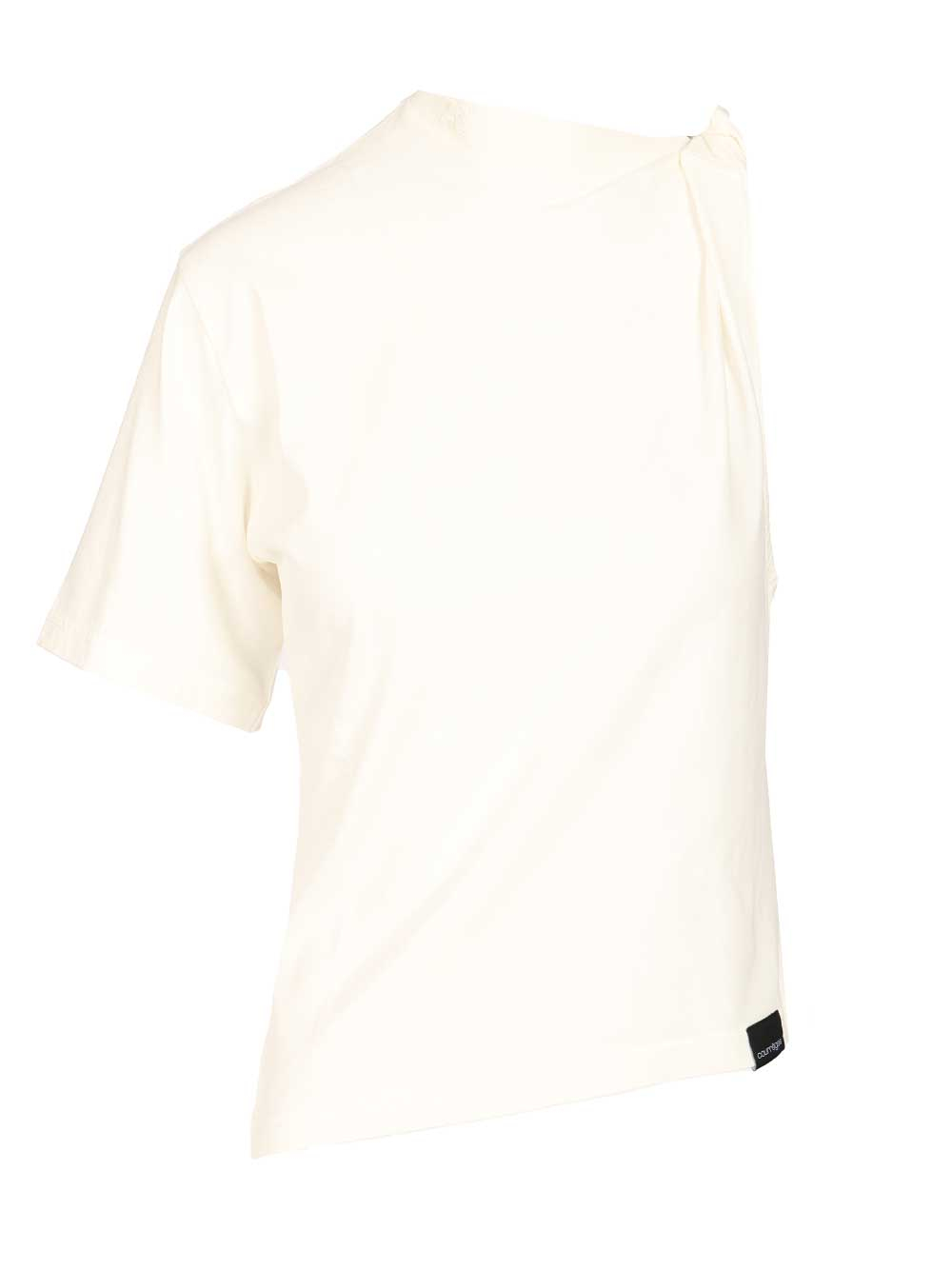 [Courreges] T-shirts Short Sleeve FW25 325JTS209JS02330001