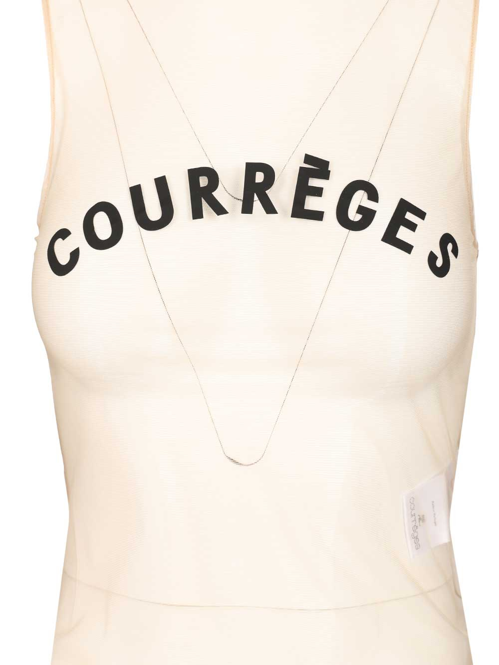 [Courreges] Tank top FW25 325JTO459PA01401007