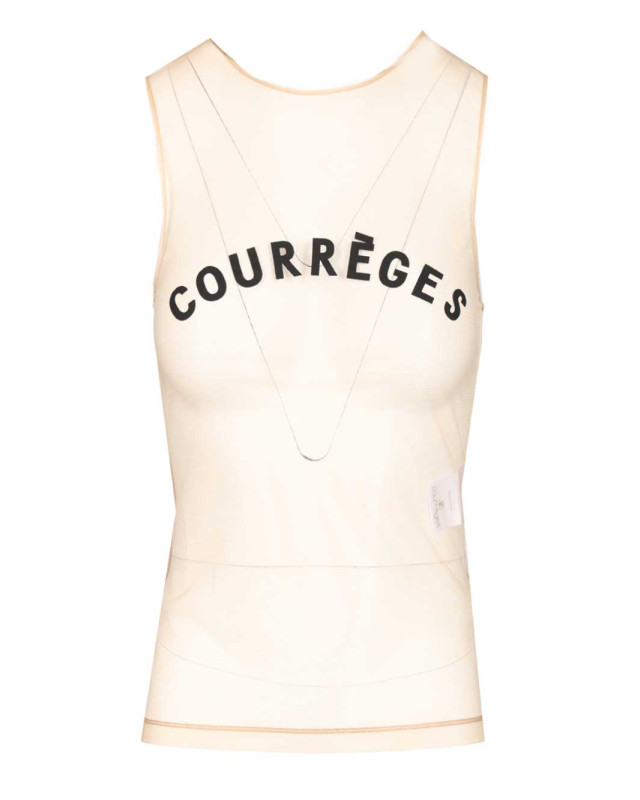 [Courreges] Tank top FW25 325JTO459PA01401007