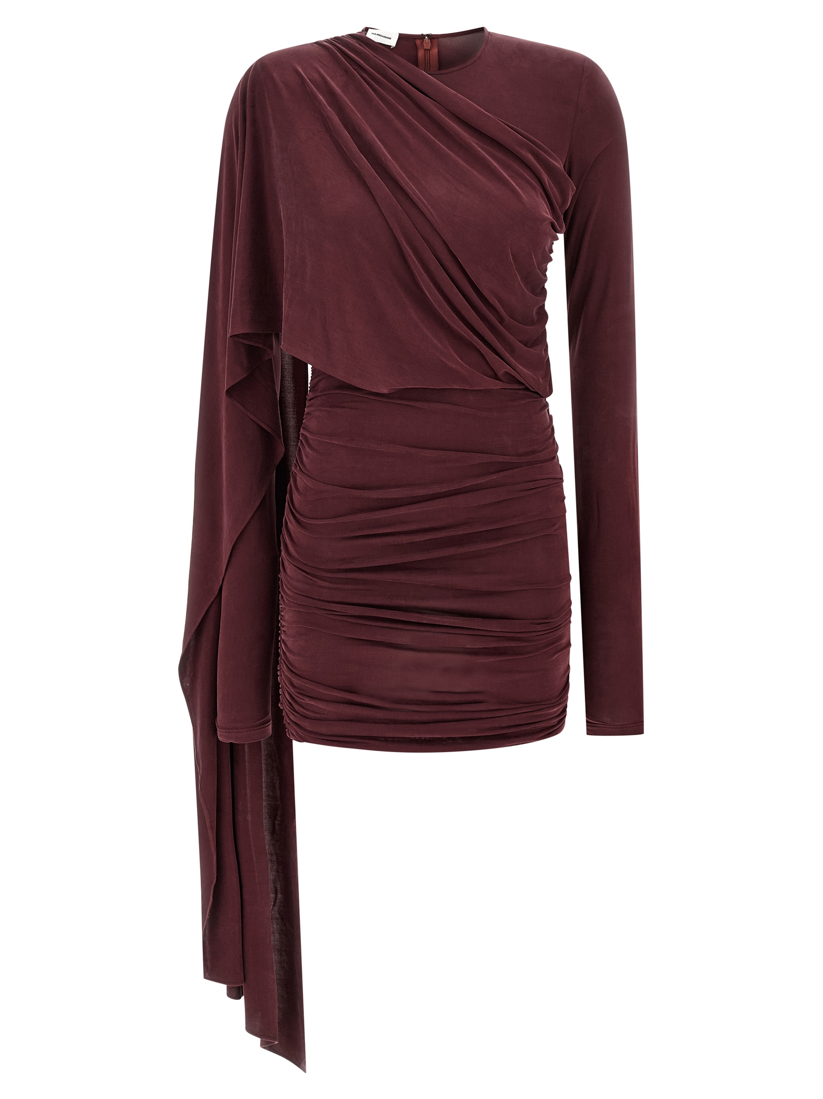 [THE ANDAMANE] Long sleeve dress FW25 T180119BTJV045ROUGENOIR