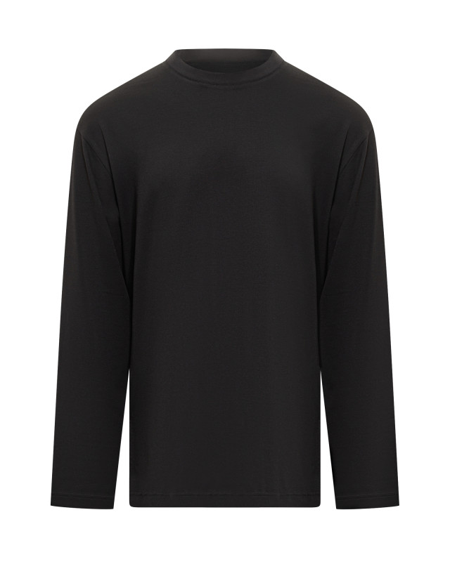 [Y-3] T-shirts Long Sleeve FW25 JX7278 BLACK