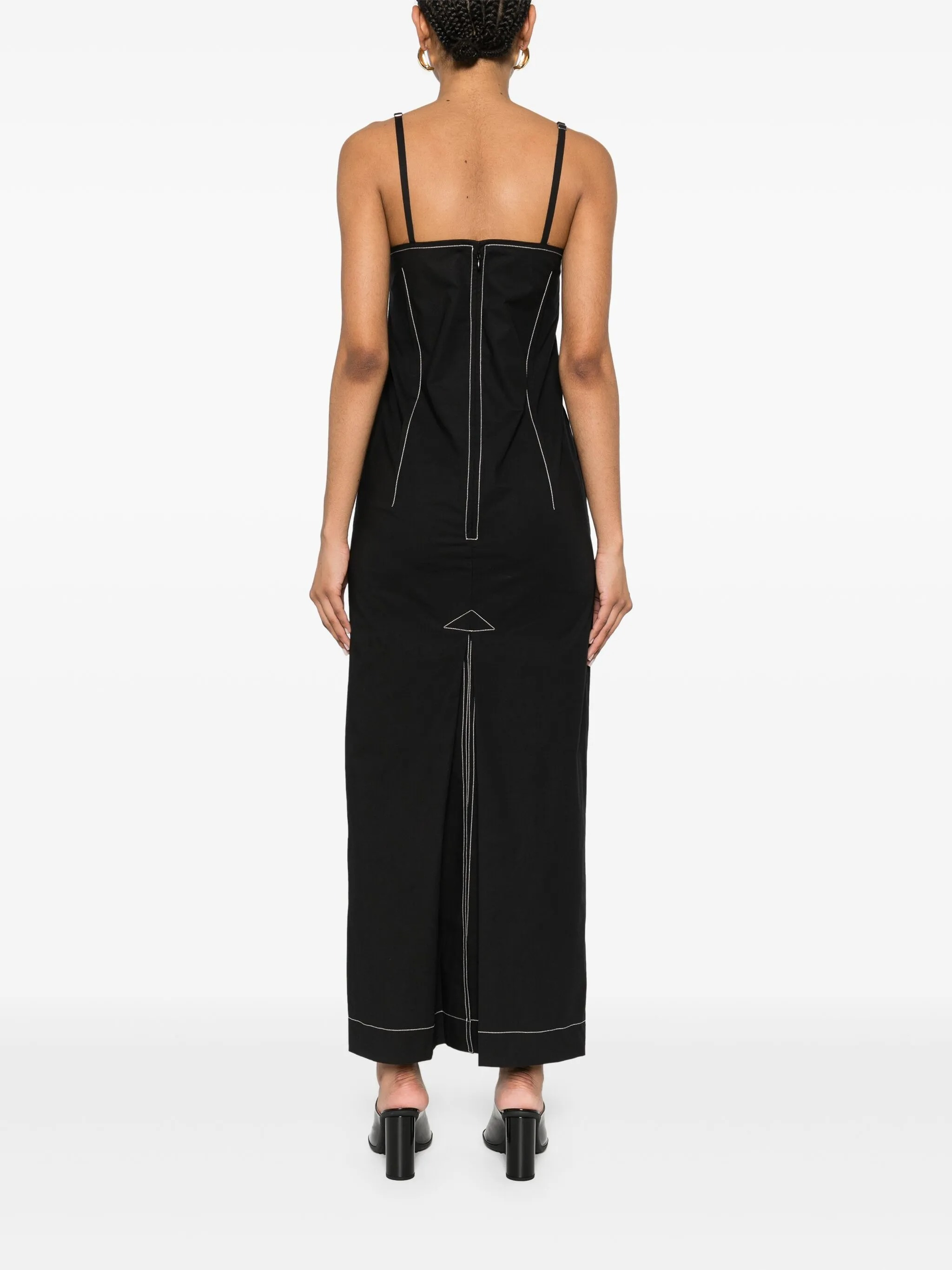 [Federico Cina] Sleeveless dress SS25 FCS25DR010101