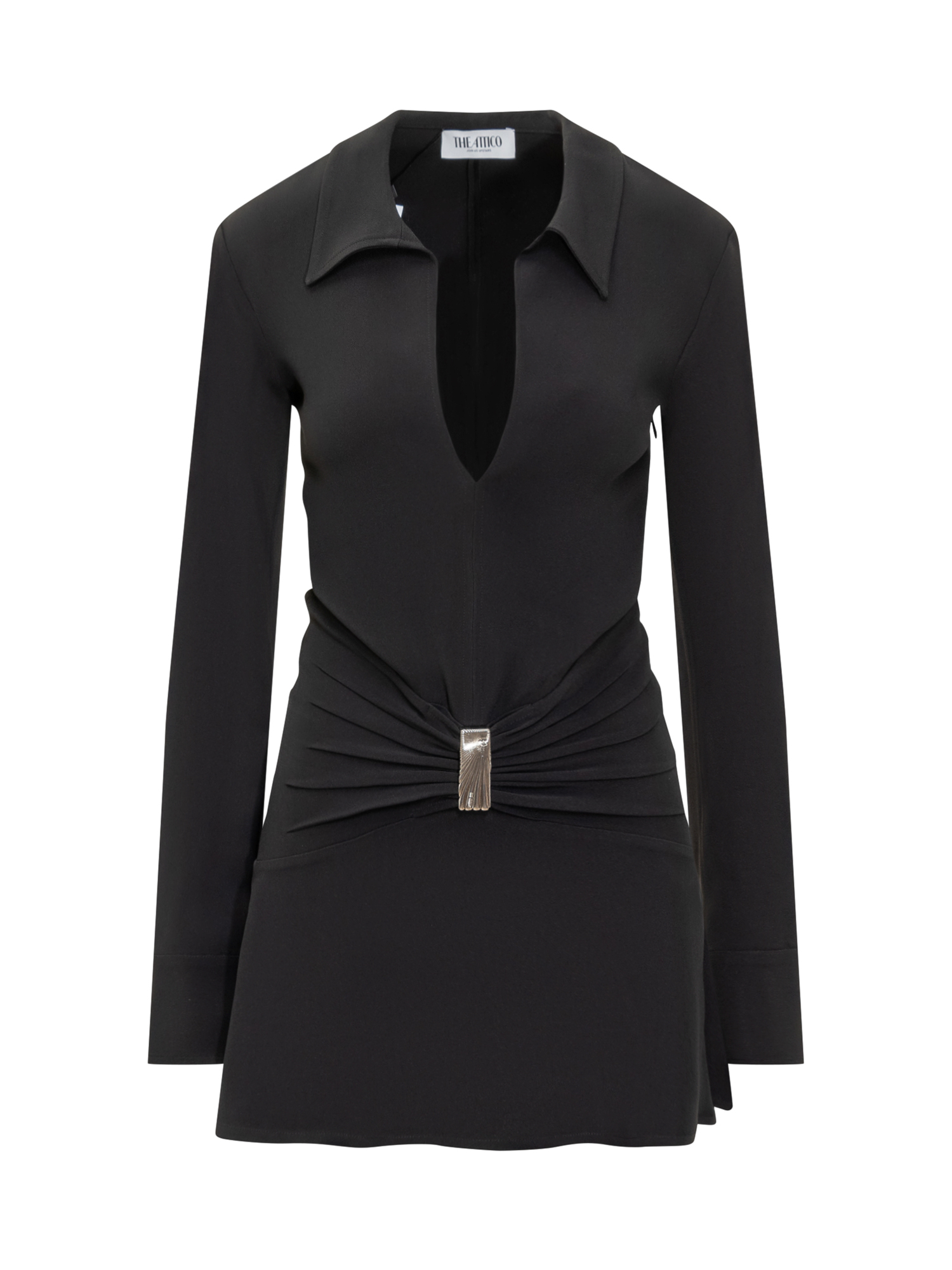 [The Attico] Long sleeve dress FW25 251WCA00449ACC001AA 100