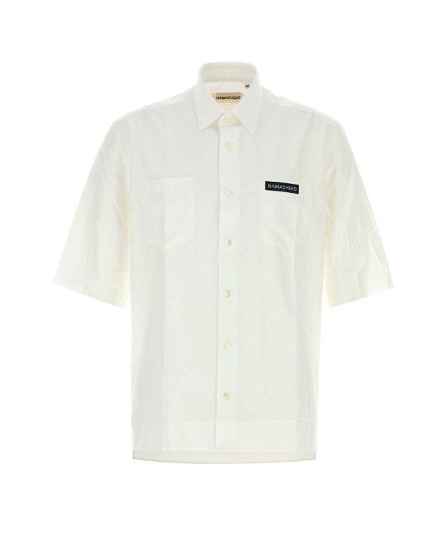 [Namacheko] Shirts Short Sleeve SS25 NS25402SN12011000 WHITE