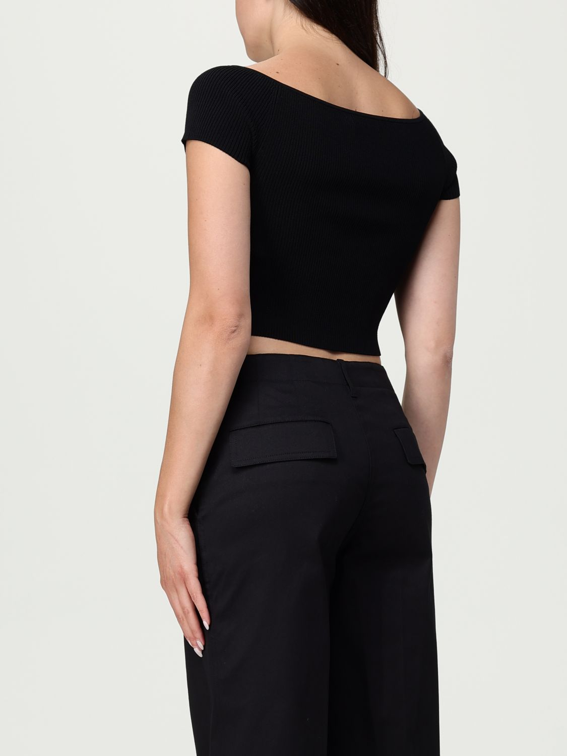 [LAUREN RALPH LAUREN] T-shirts Short Sleeve FW25 200963651001 BLACK