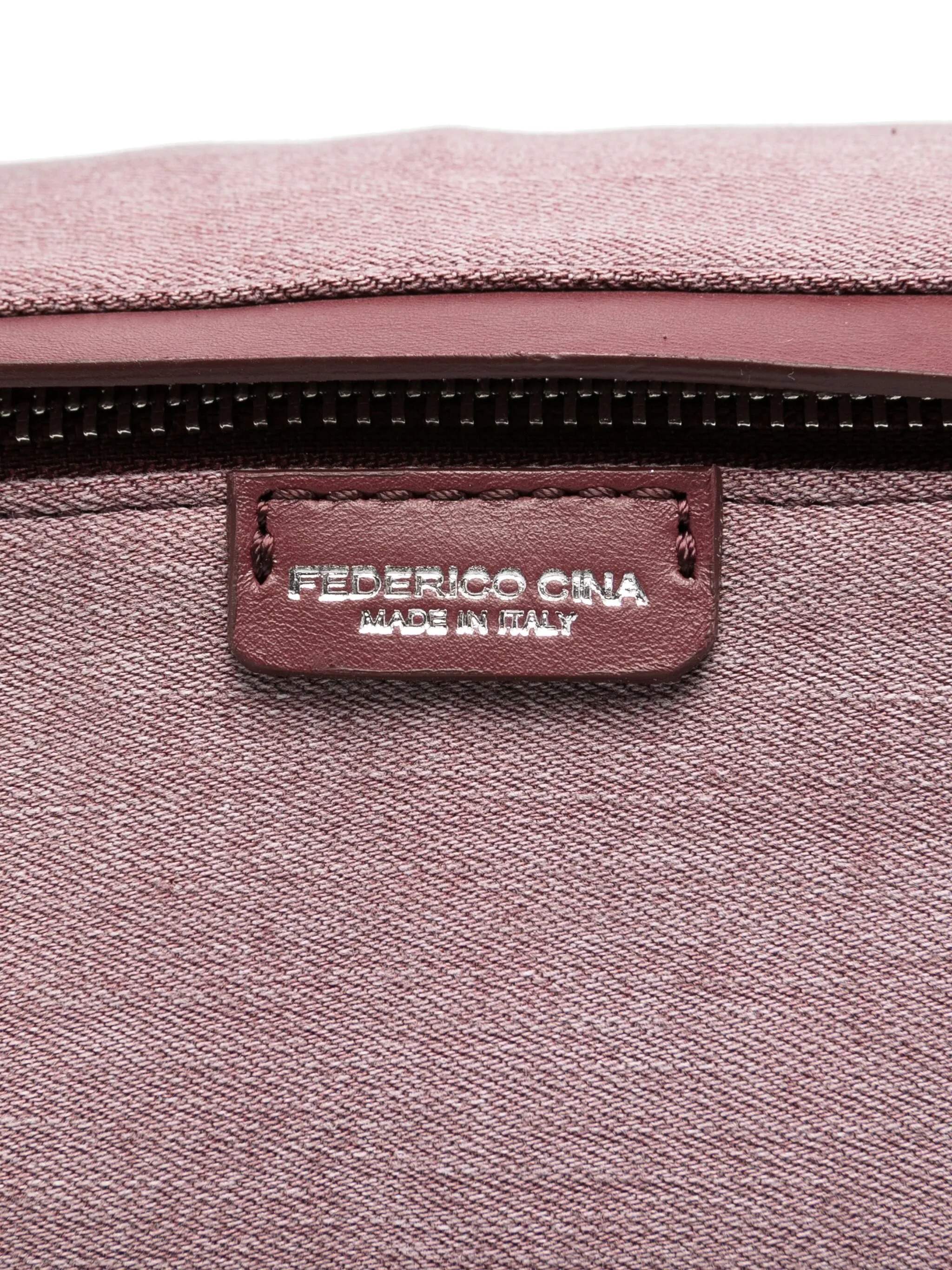 [Federico Cina] Tote bag SS25 MDTB01DENIM