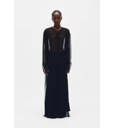 [ANN DEMEULEMEESTER] Long sleeve dress SS25 B0012819FA608099