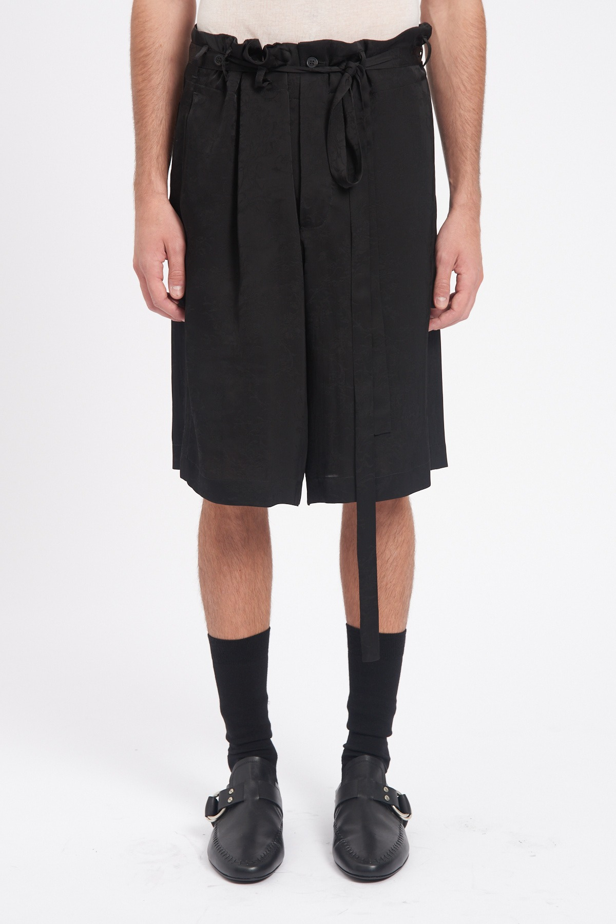 [ANN DEMEULEMEESTER] Shorts SS25 B0012753FA611099