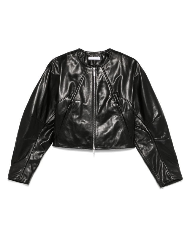 [HELMUT LANG] Leather Jacket SS25 P01HW102