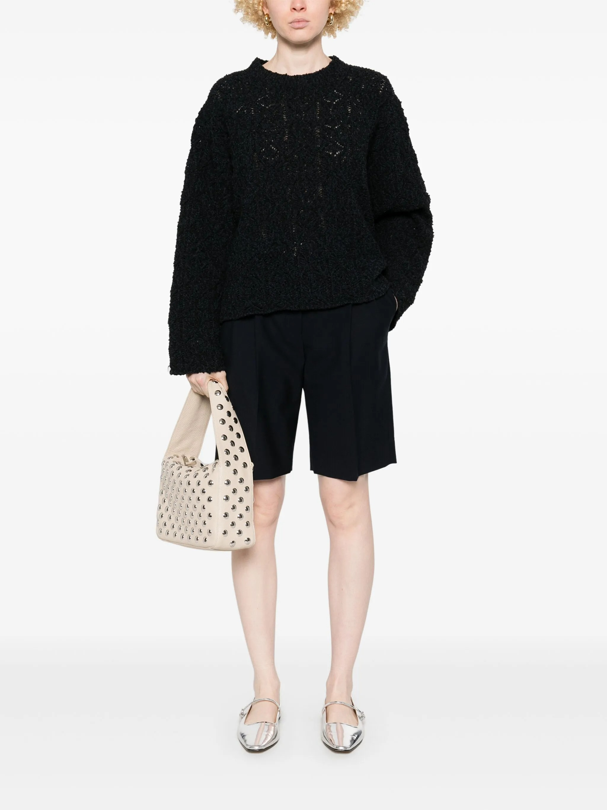 [LOULOU STUDIO] Knitwear SS25 NIA