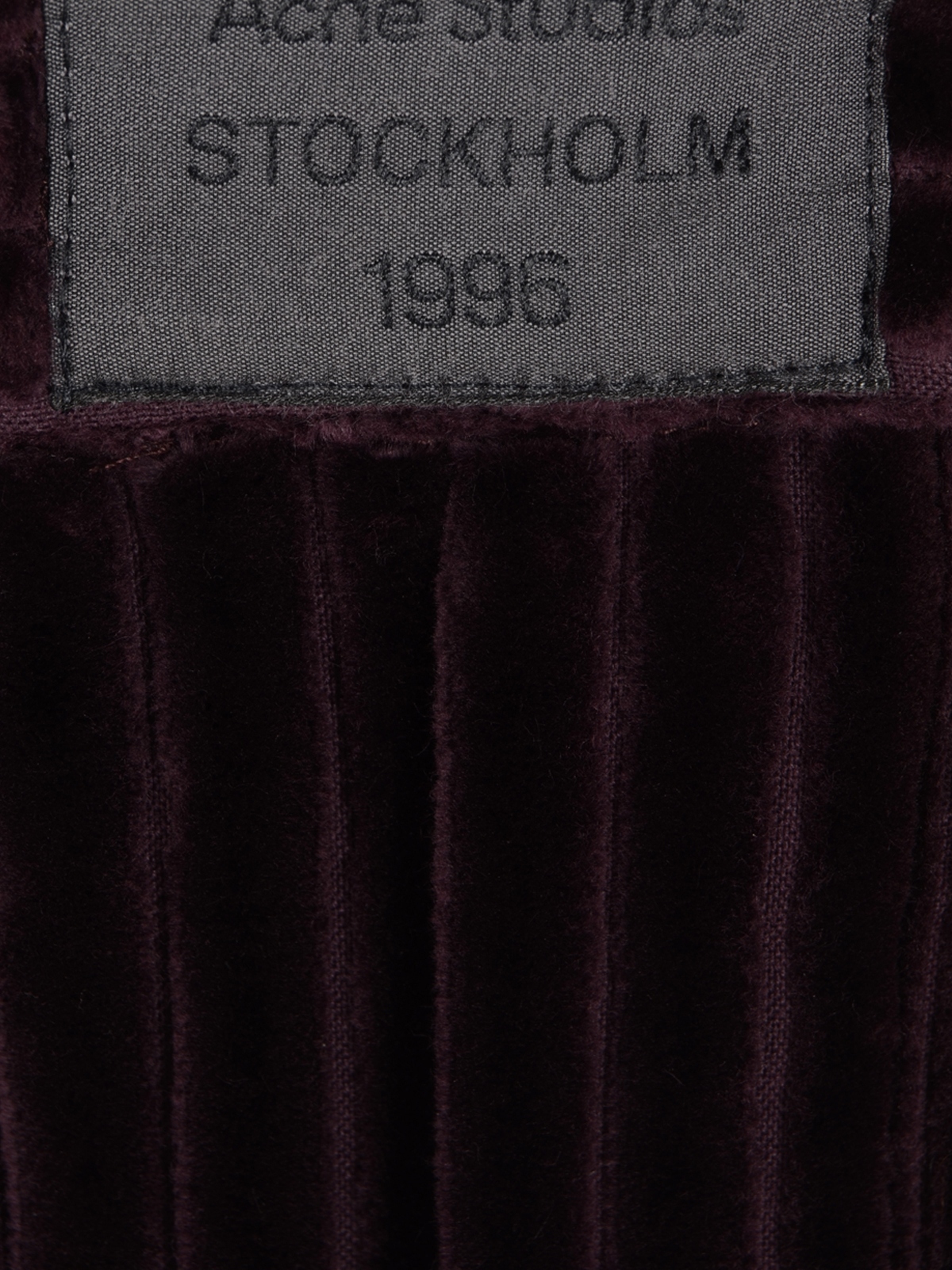 [Acne Studios] Pants FW25 BK0719479