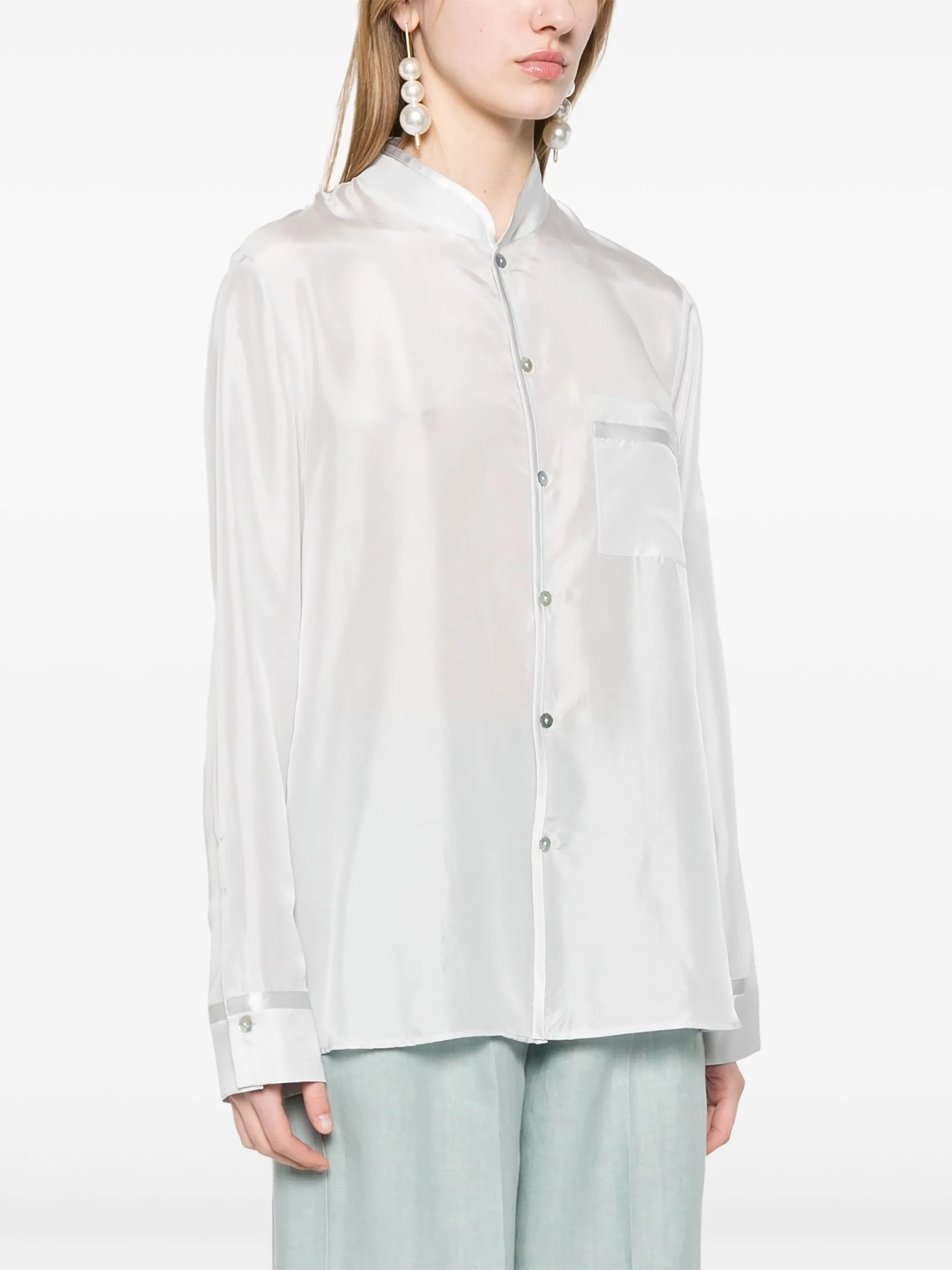 [Forte Forte] Shirts Long Sleeve SS25 13876MYSHIRT