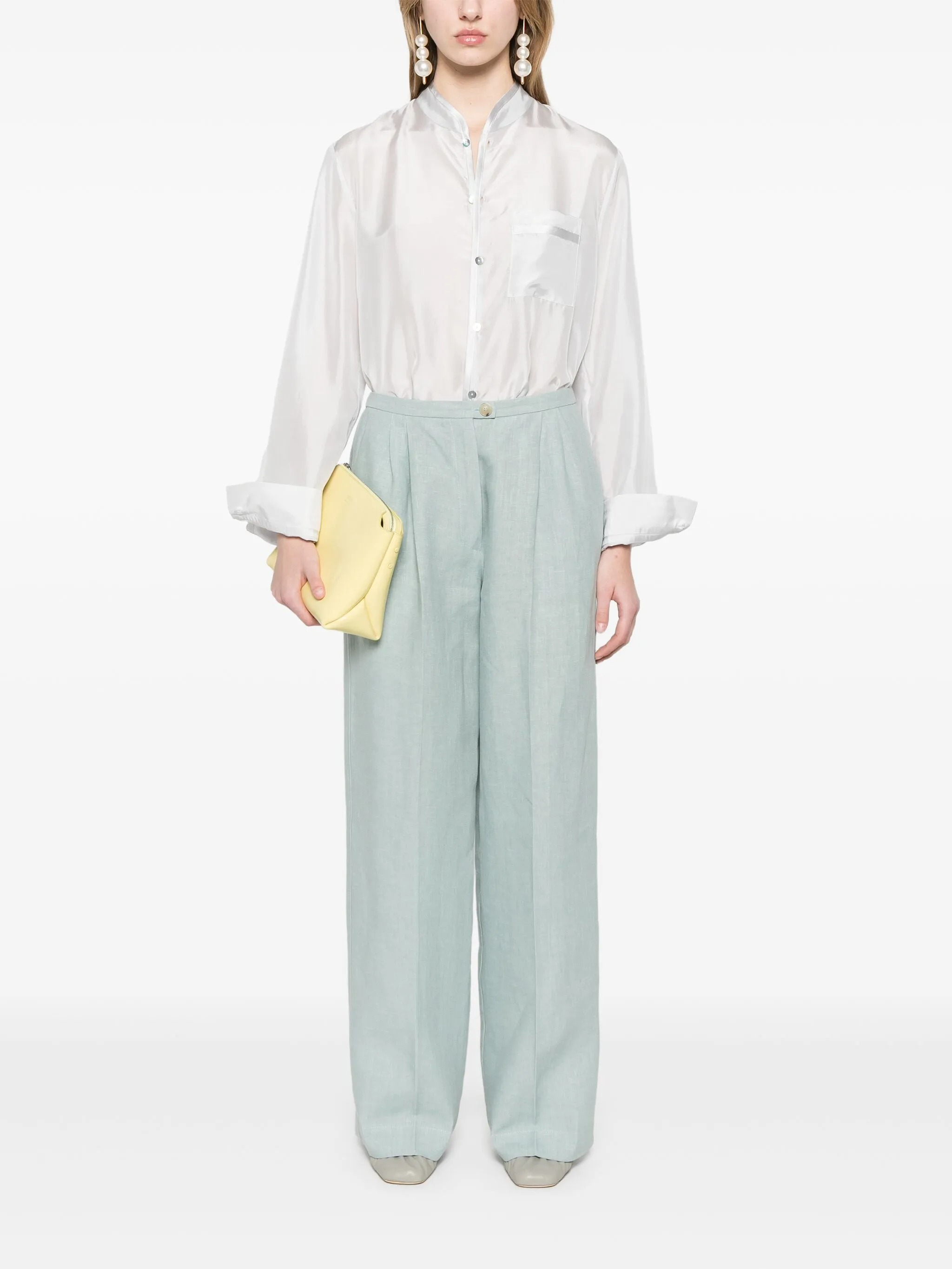 [Forte Forte] Shirts Long Sleeve SS25 13876MYSHIRT