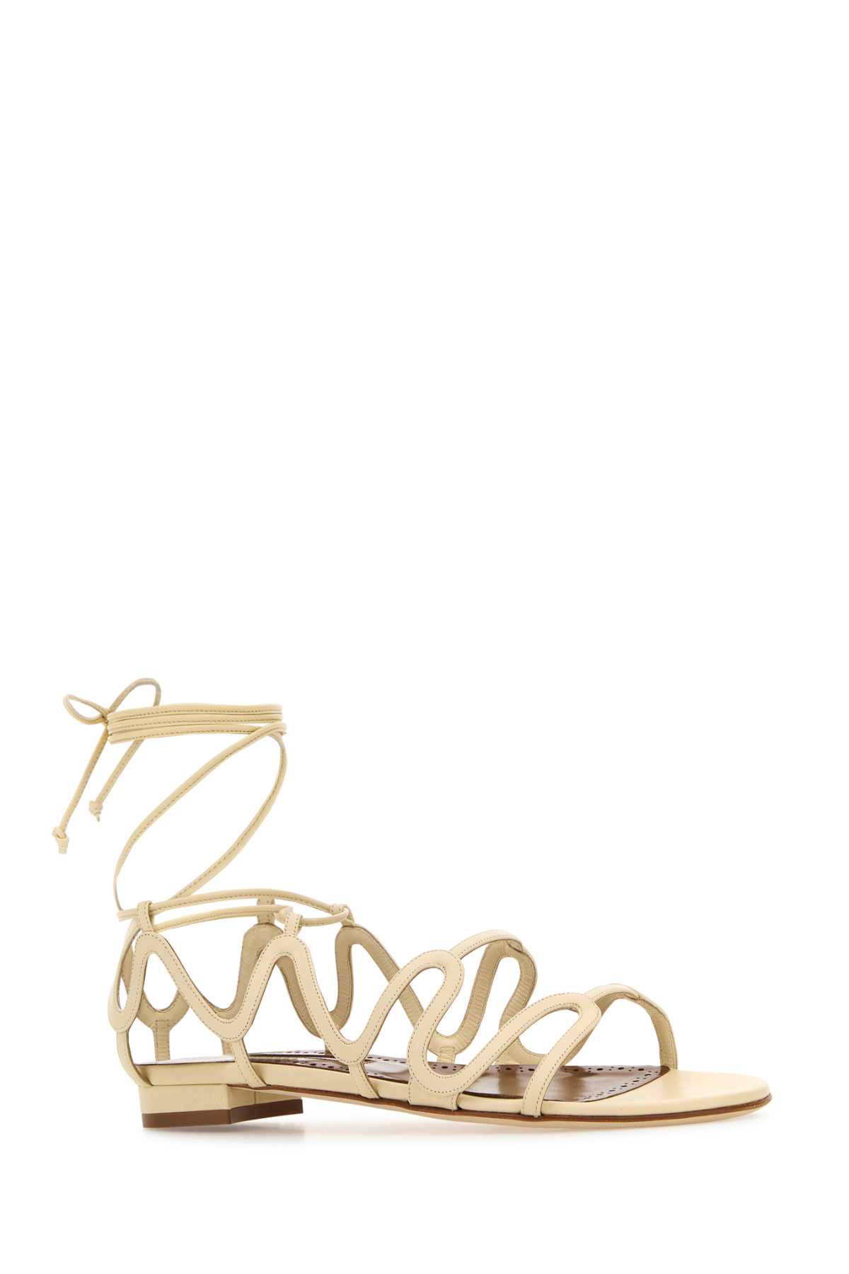 [Manolo Blahnik] Sandals SS25 FAWDAFLAT1252840 LCRM