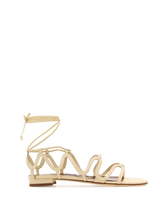 [Manolo Blahnik] Sandals SS25 FAWDAFLAT1252840 LCRM