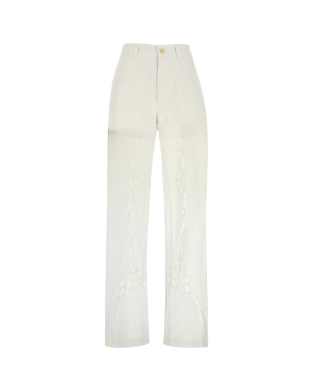 [MARINE SERRE] Trousers SS25 UPA056AUWOV0007 WH10