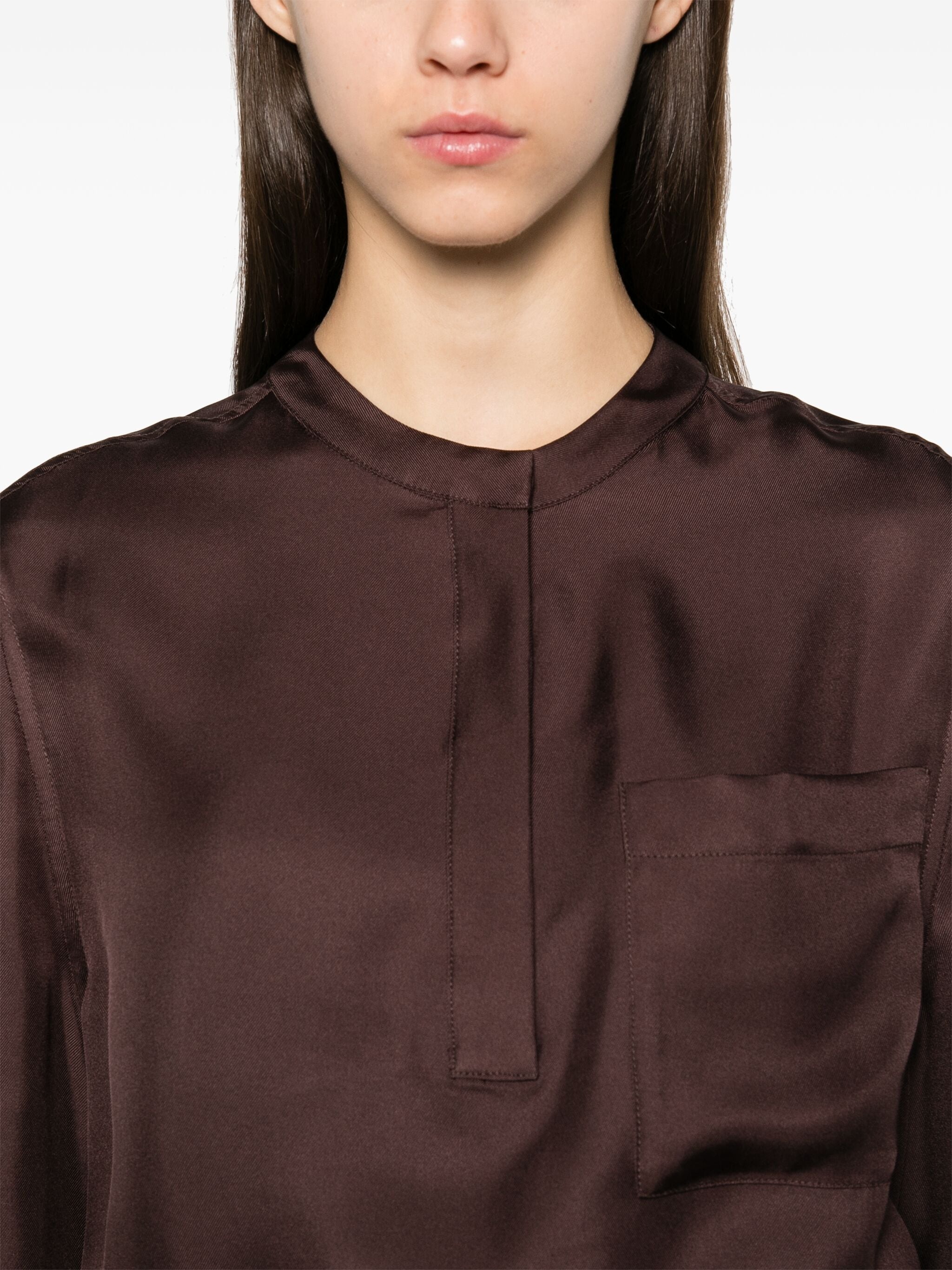 [LOULOU STUDIO] Shirts Long Sleeve FW24 EDEN