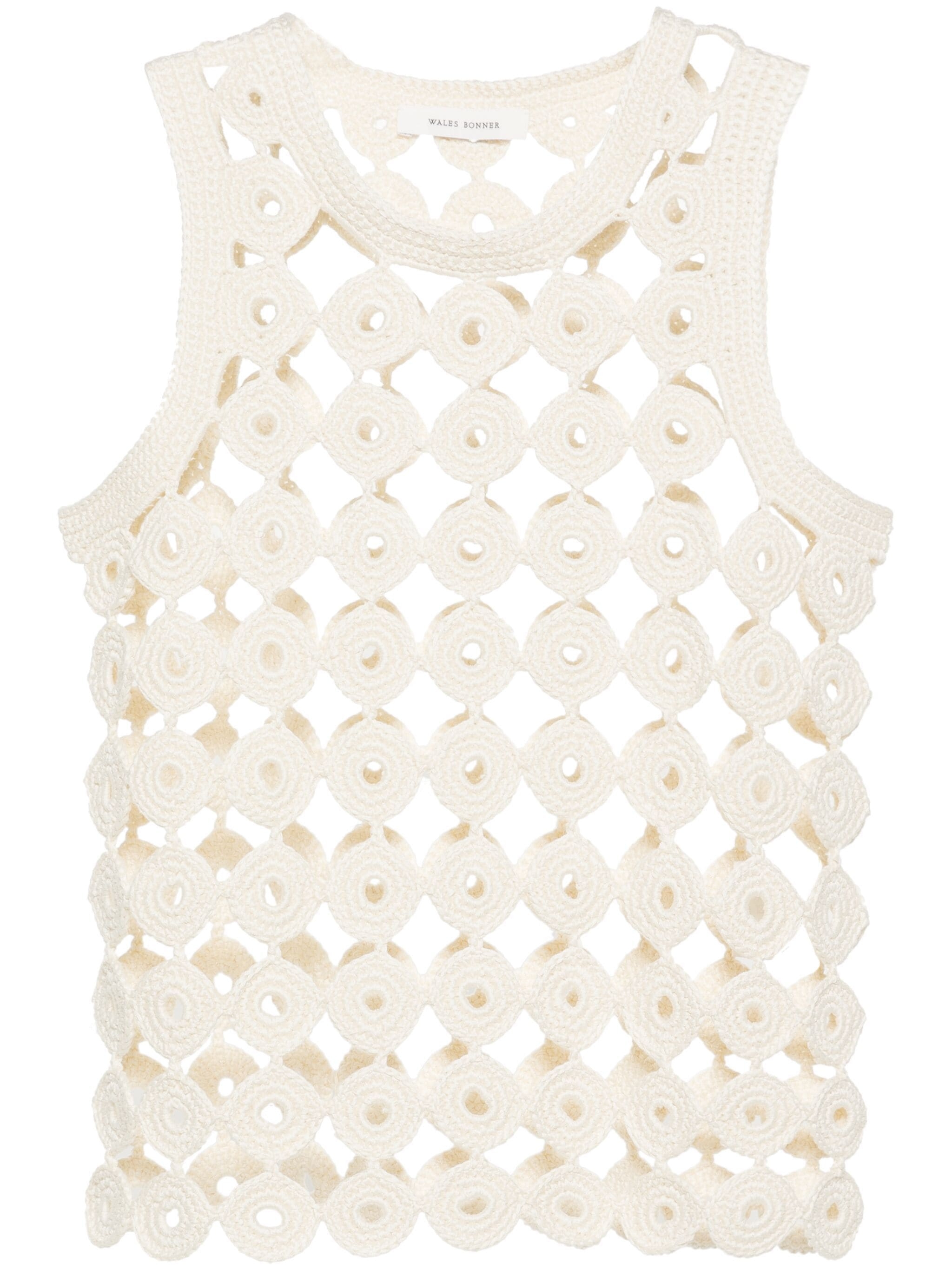 [Wales Bonner] Tank top SS24 WS24KN37CO18099