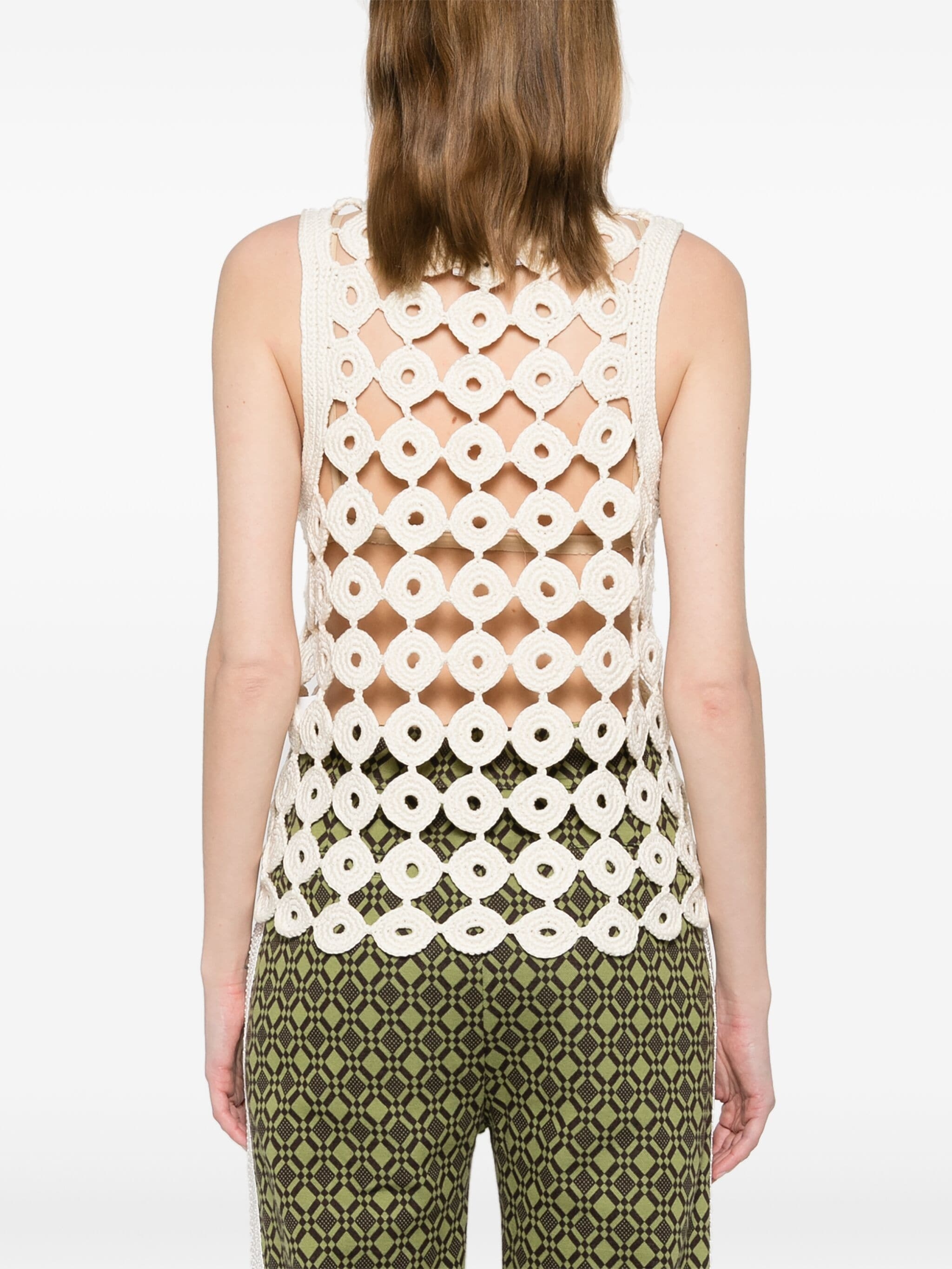 [Wales Bonner] Tank top SS24 WS24KN37CO18099