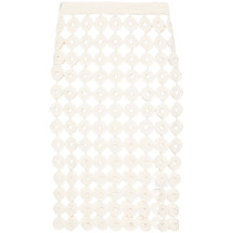 [Wales Bonner] Midi skirt SS24 WS24KN36CO18099