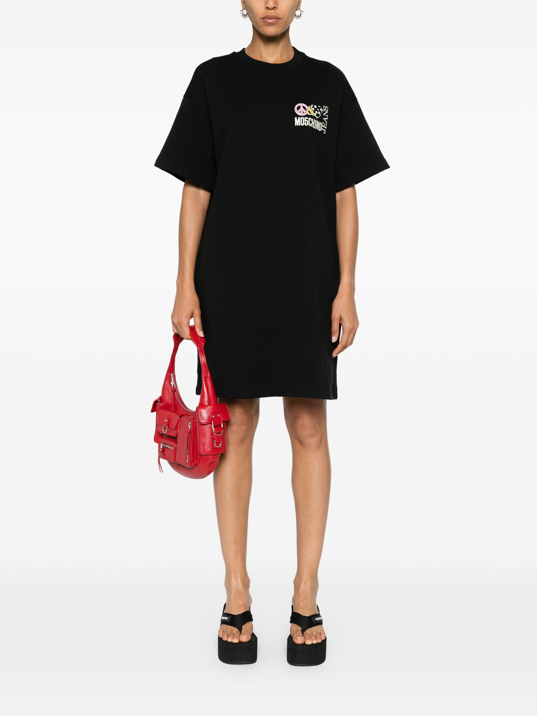 [Moschino Jeans] Short sleeve dress SS24 A04423757