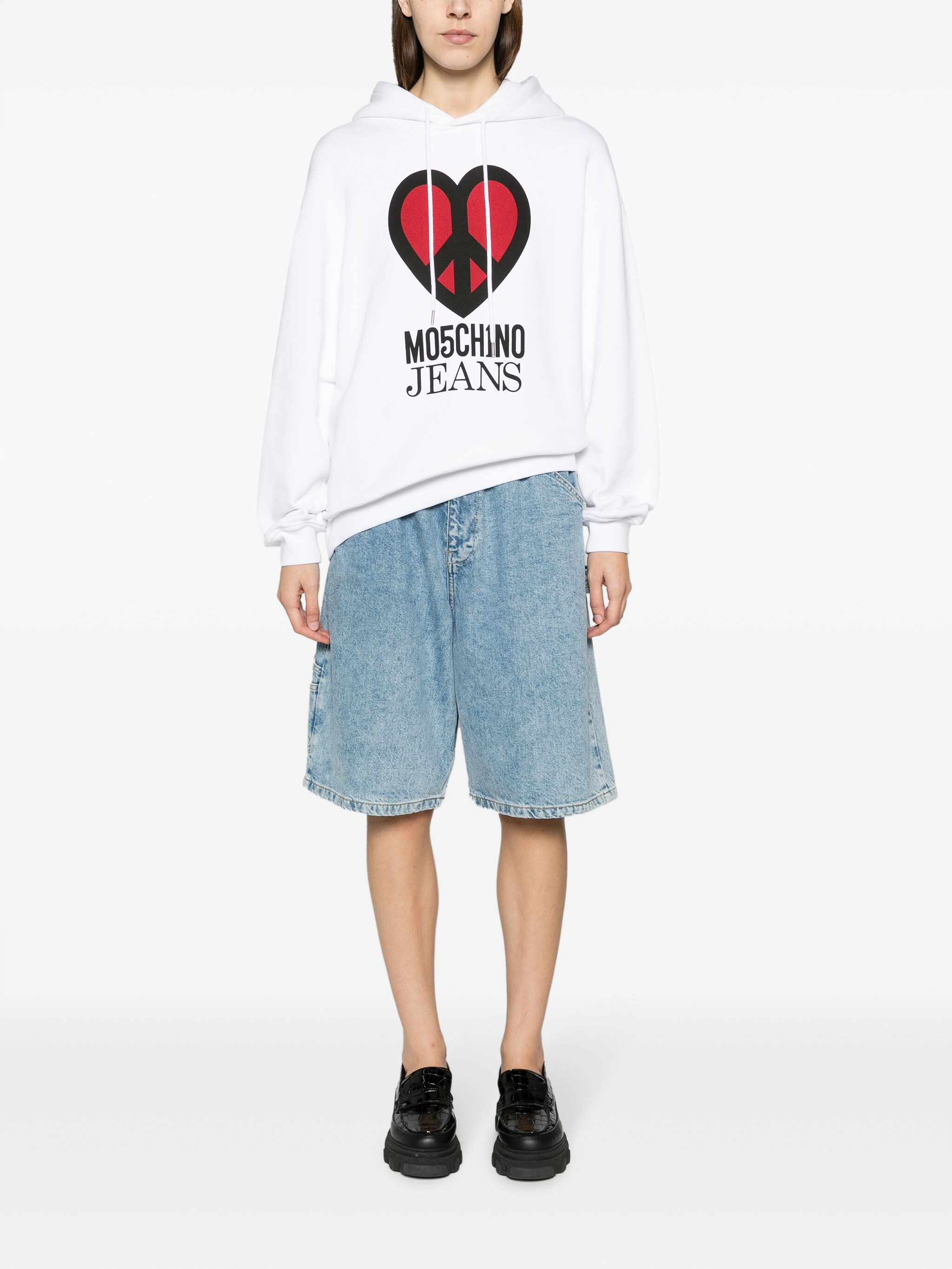[Moschino Jeans] Hoodie SS24 J17133256