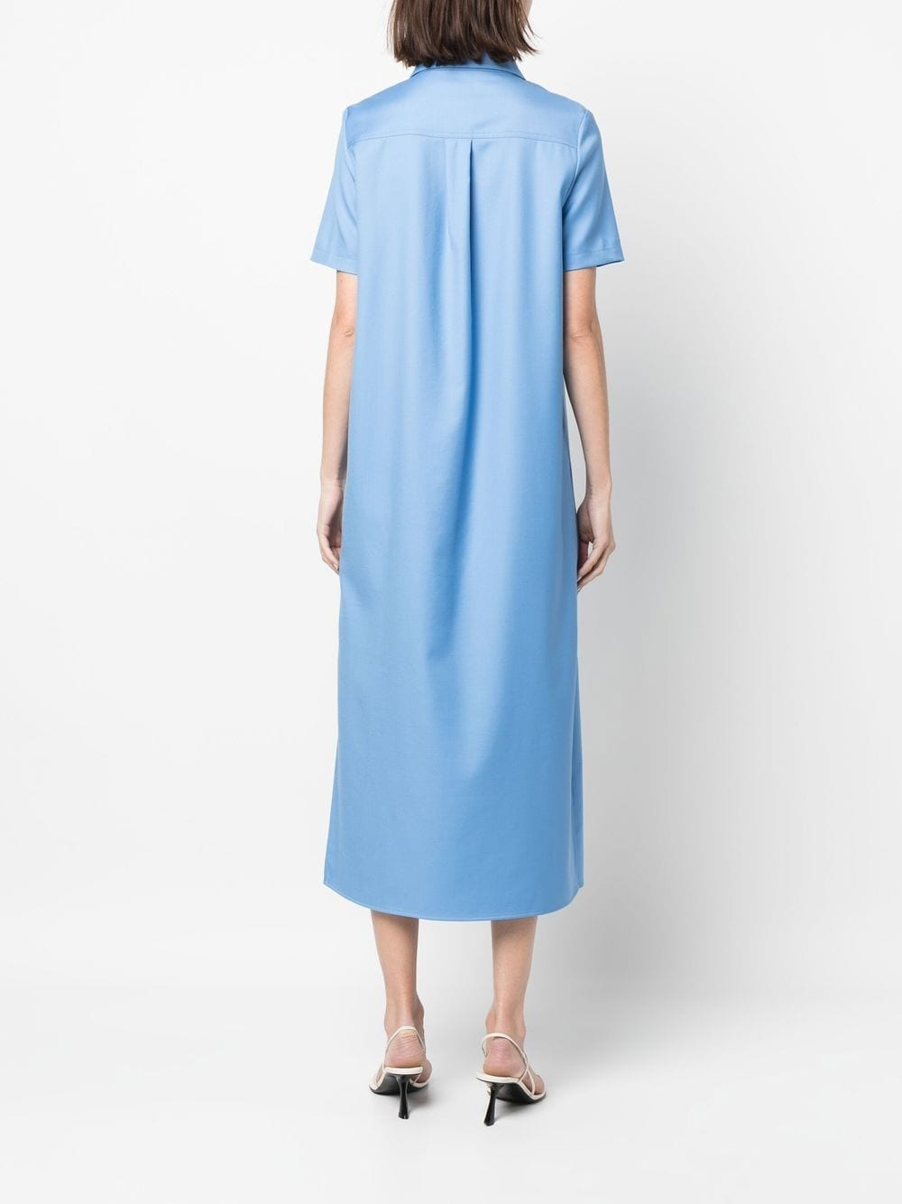 [LOULOU STUDIO] Short sleeve dress SS23 BIRA