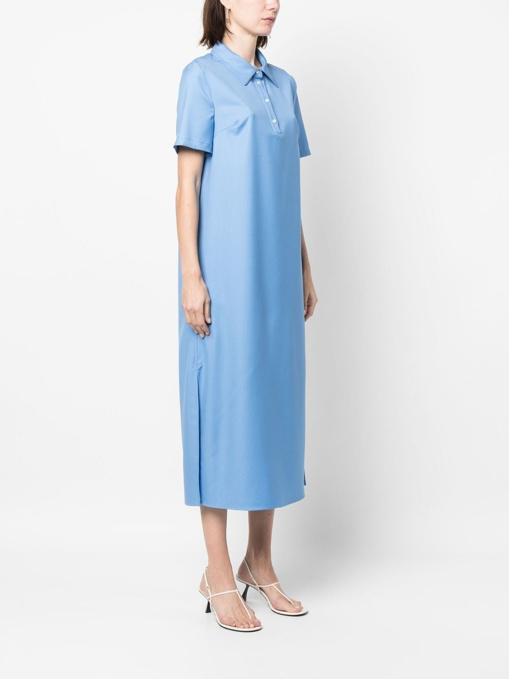 [LOULOU STUDIO] Short sleeve dress SS23 BIRA