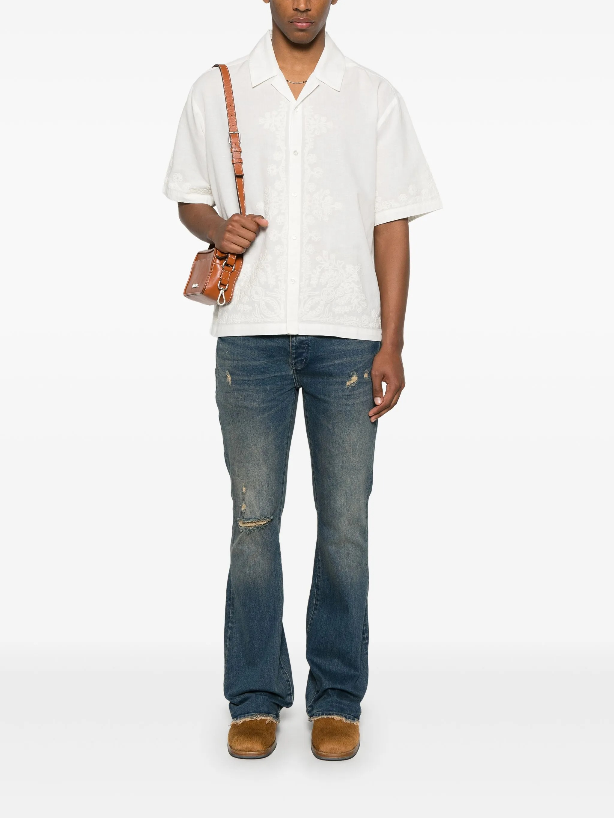 [ANTIK BATIK] Shirts Short Sleeve SS25 ADONIS3SHT
