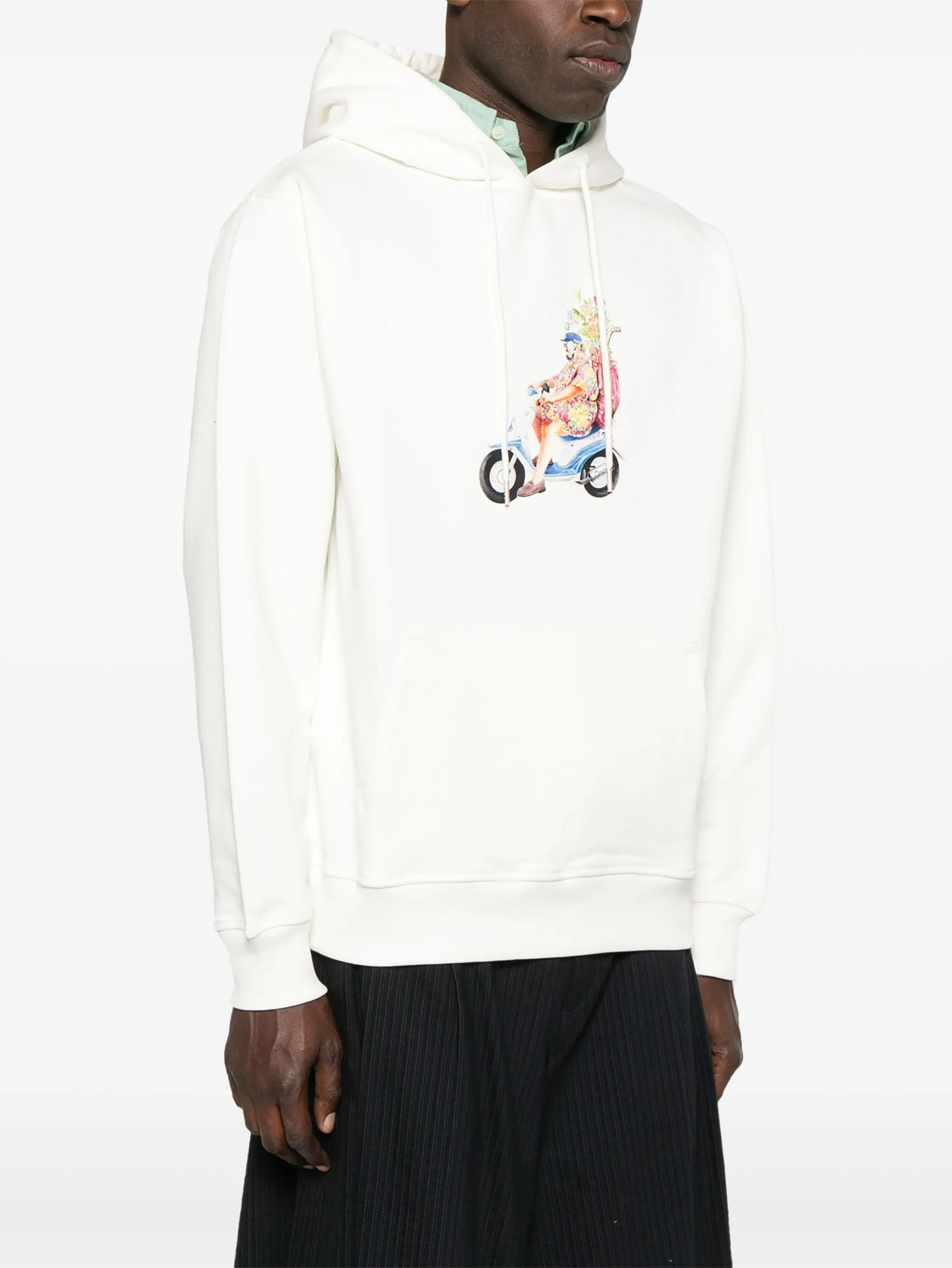 [DROLE DE MONSIEUR] Hoodie SS25 GHO181CO127OW
