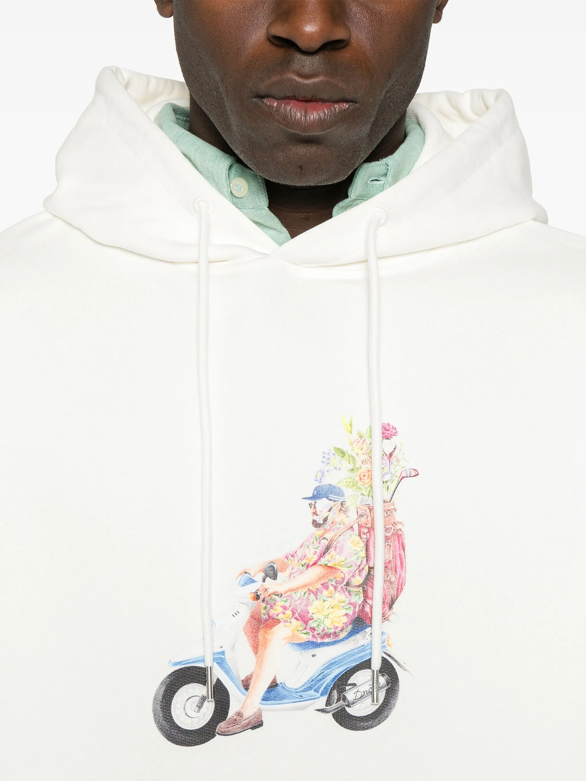[DROLE DE MONSIEUR] Hoodie SS25 GHO181CO127OW