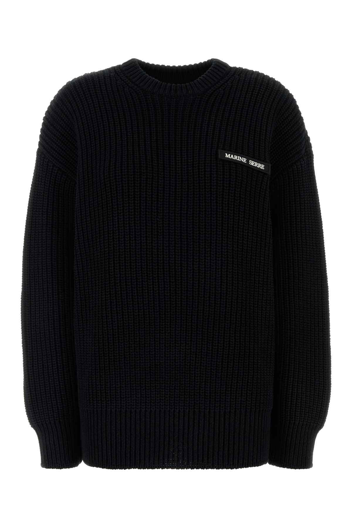 [MARINE SERRE] Knitwear SS25 UTK003ACKNI0529 BK99