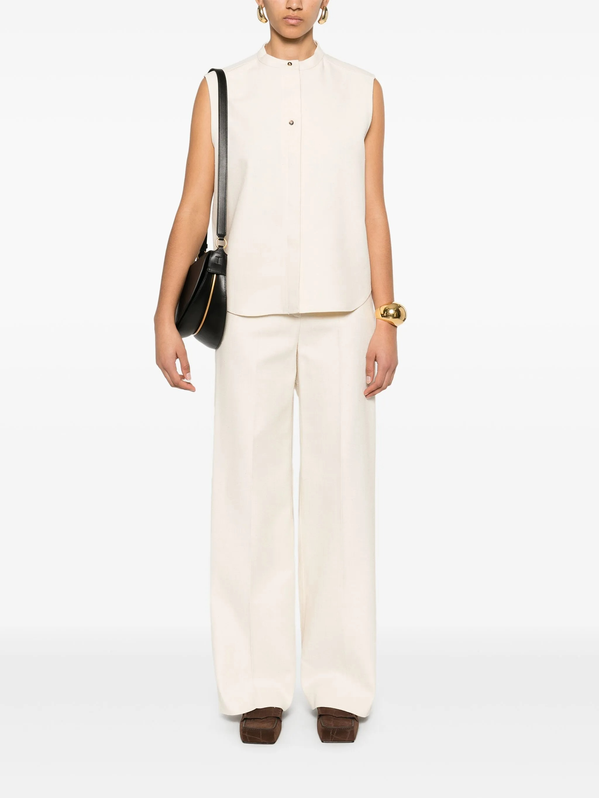 [LOULOU STUDIO] Trousers SS25 ZORA