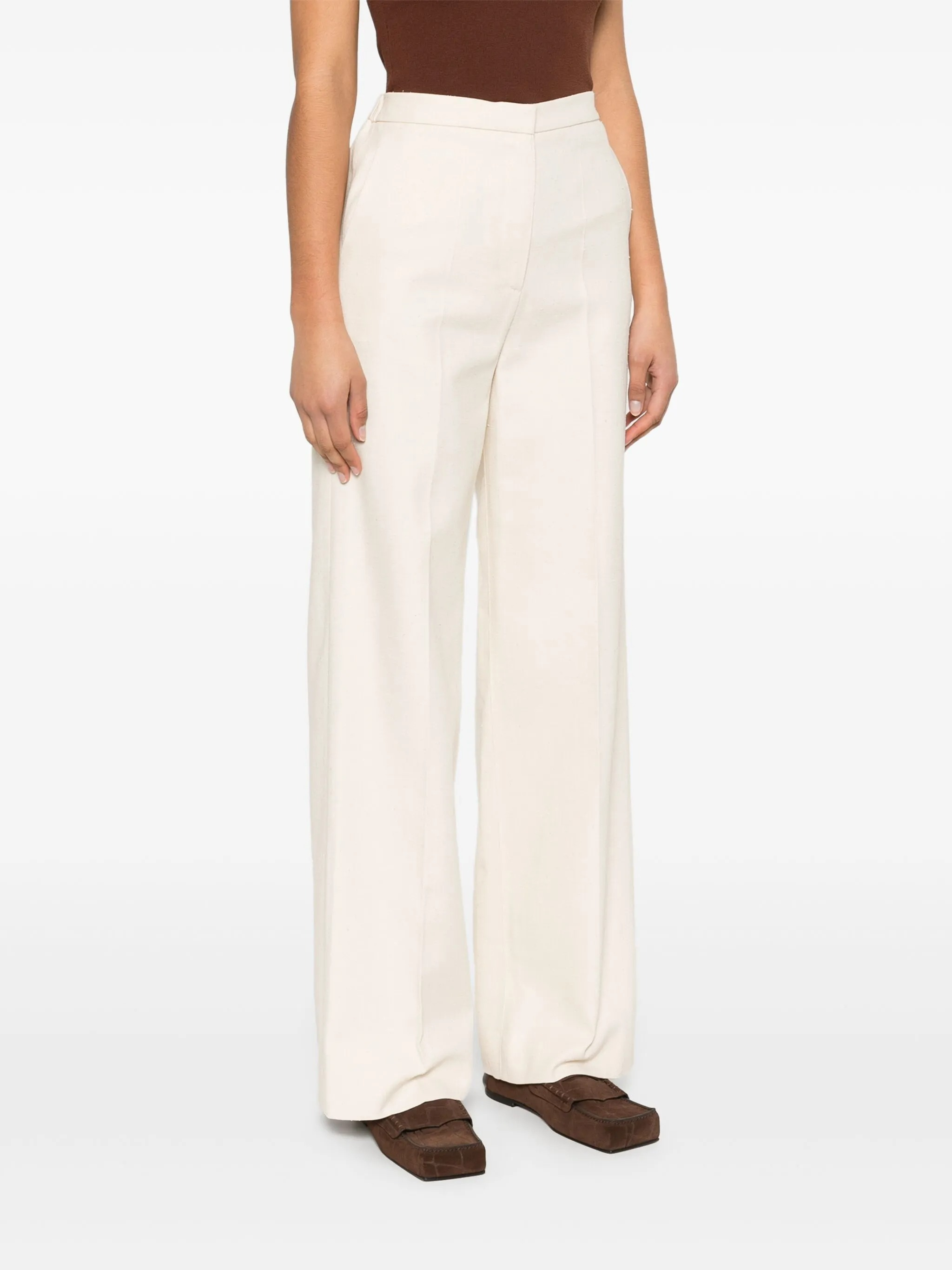 [LOULOU STUDIO] Trousers SS25 ZORA