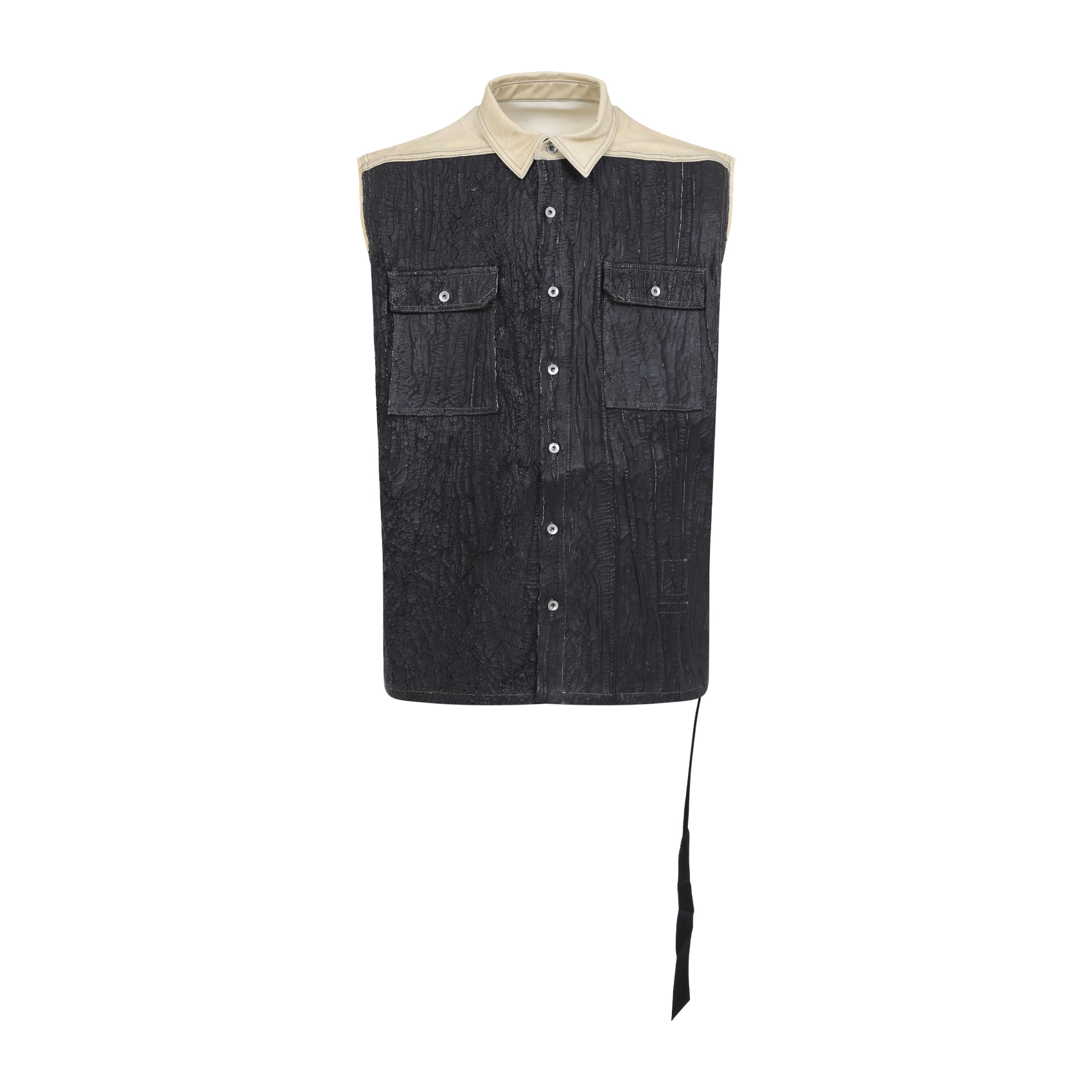 [RICK OWENS DRKSHDW] Vest SS25 DU01E3764.DCFCR