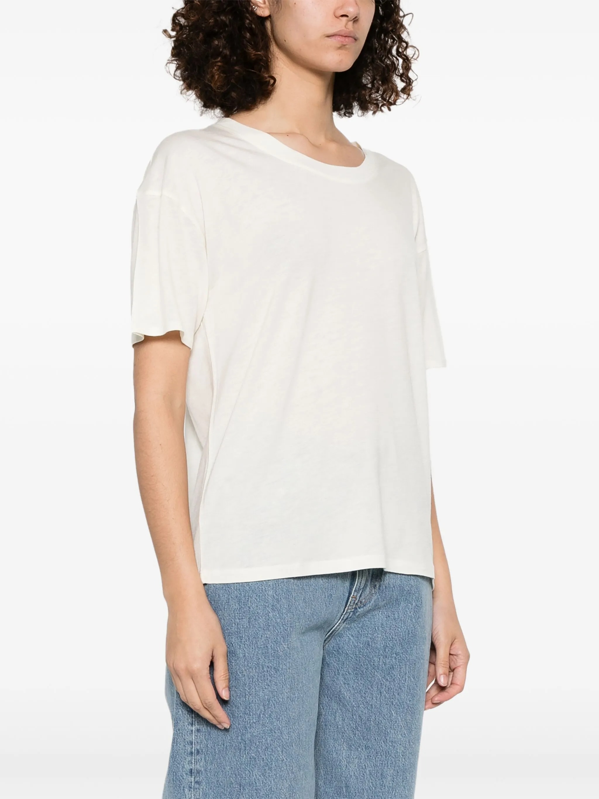 [LOULOU STUDIO] T-shirts Short Sleeve SS25 EZRA