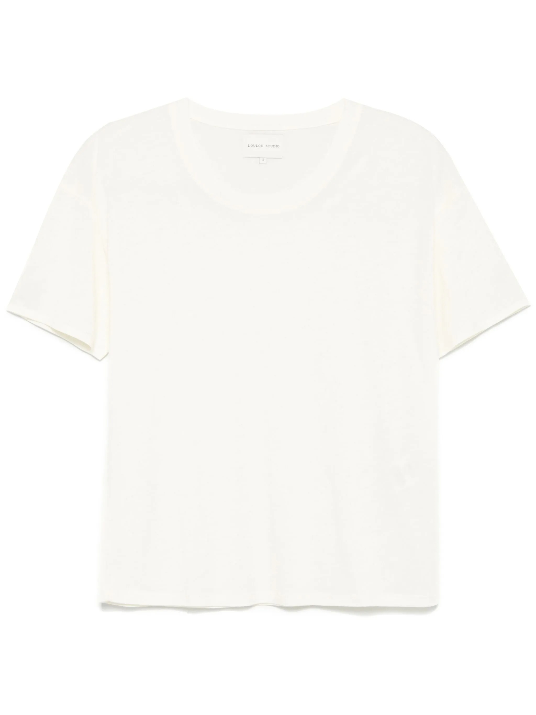 [LOULOU STUDIO] T-shirts Short Sleeve SS25 EZRA