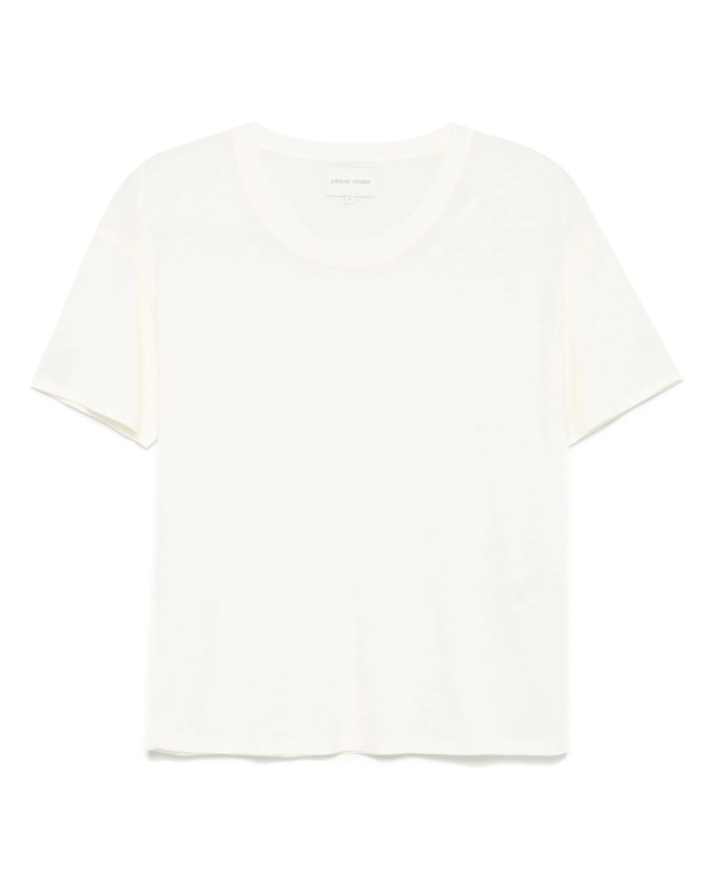 [LOULOU STUDIO] T-shirts Short Sleeve SS25 EZRA