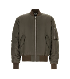 [1989 STUDIO] Bomber Jacket FW24 FW24113LOGO BRN