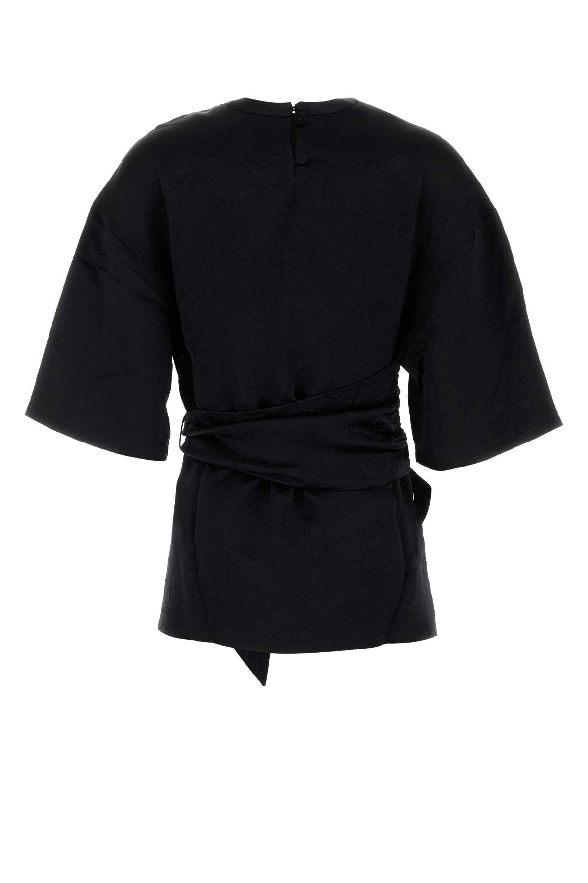 [NANUSHKA] T-shirts Short Sleeve FW24 NW24FWTP34500 BLACK