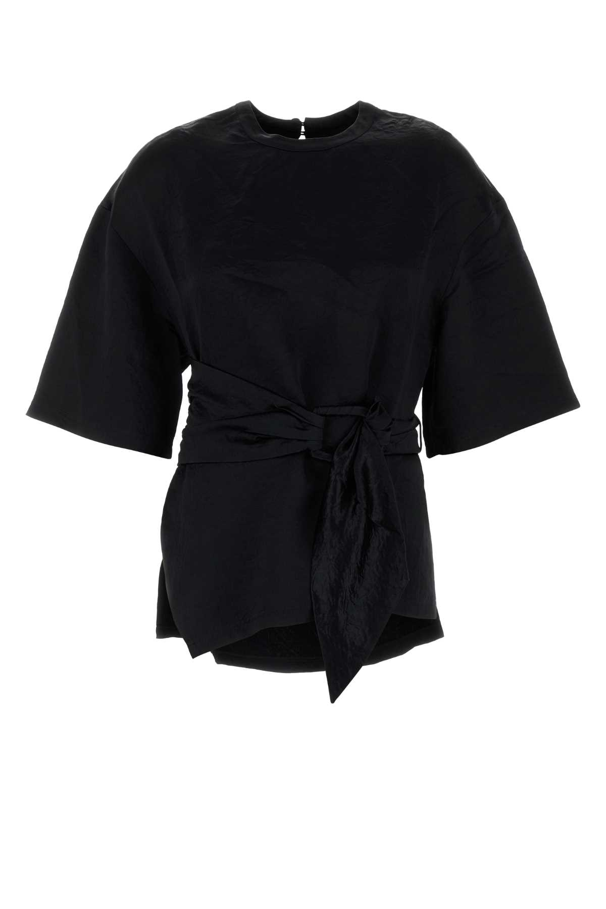 [NANUSHKA] T-shirts Short Sleeve FW24 NW24FWTP34500 BLACK