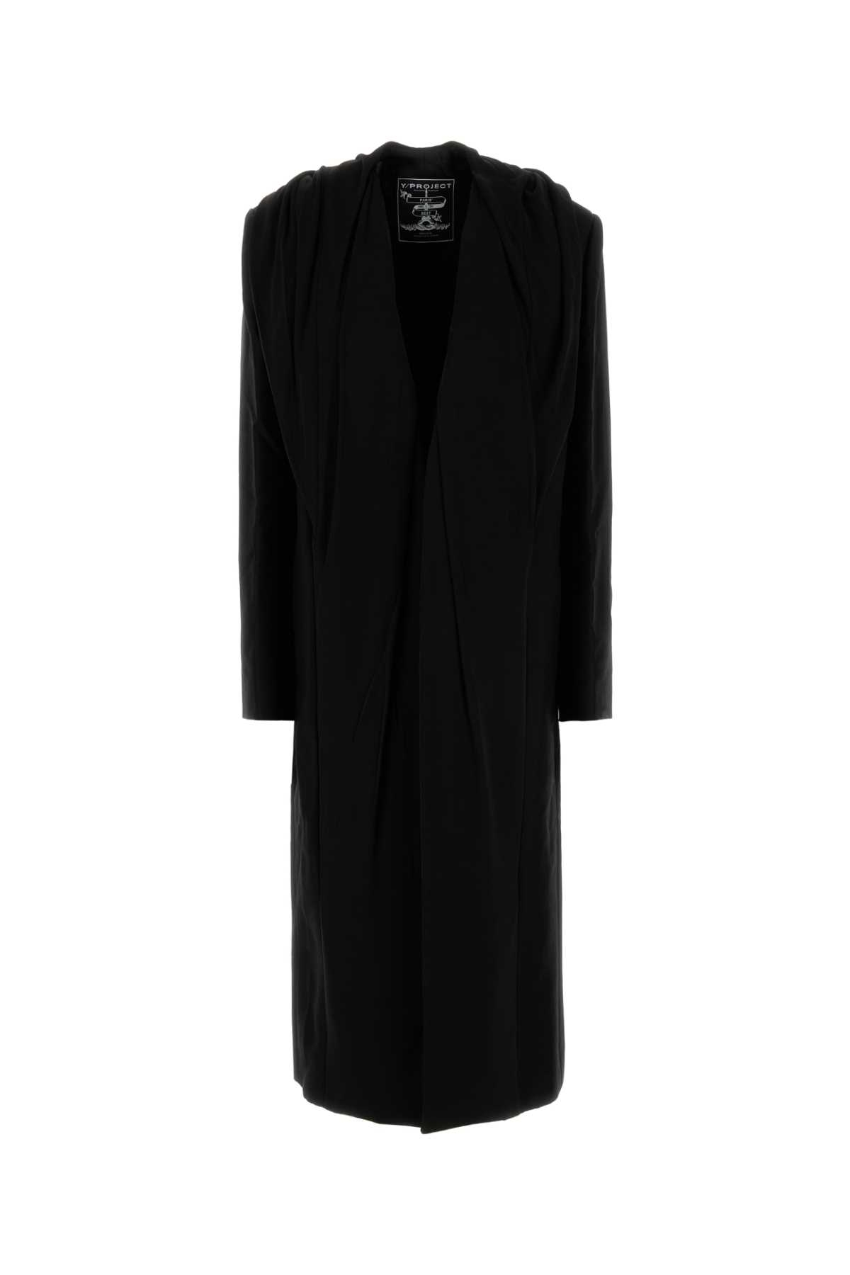 [YPROJECT] Coat FW24 201CO003F530 BLACK