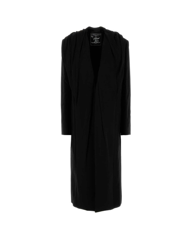 [YPROJECT] Coat FW24 201CO003F530 BLACK