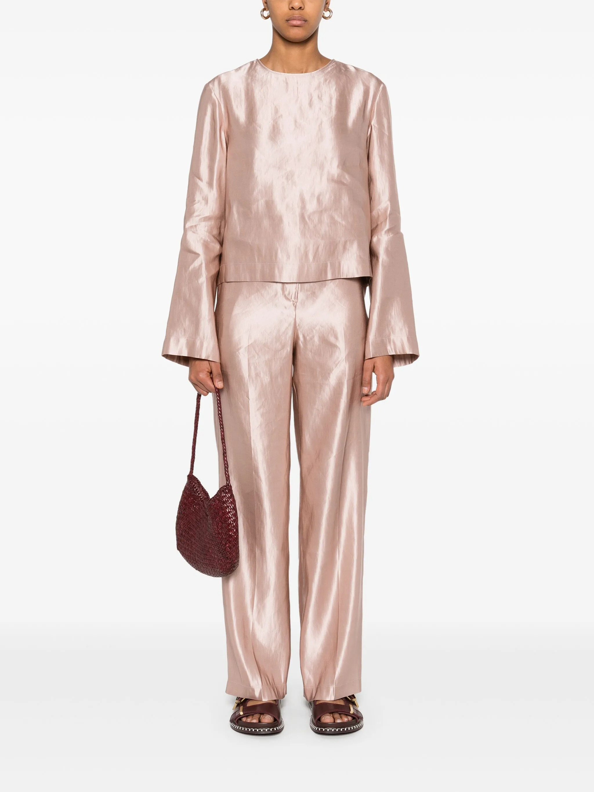 [LOULOU STUDIO] Trousers SS25 SALLY