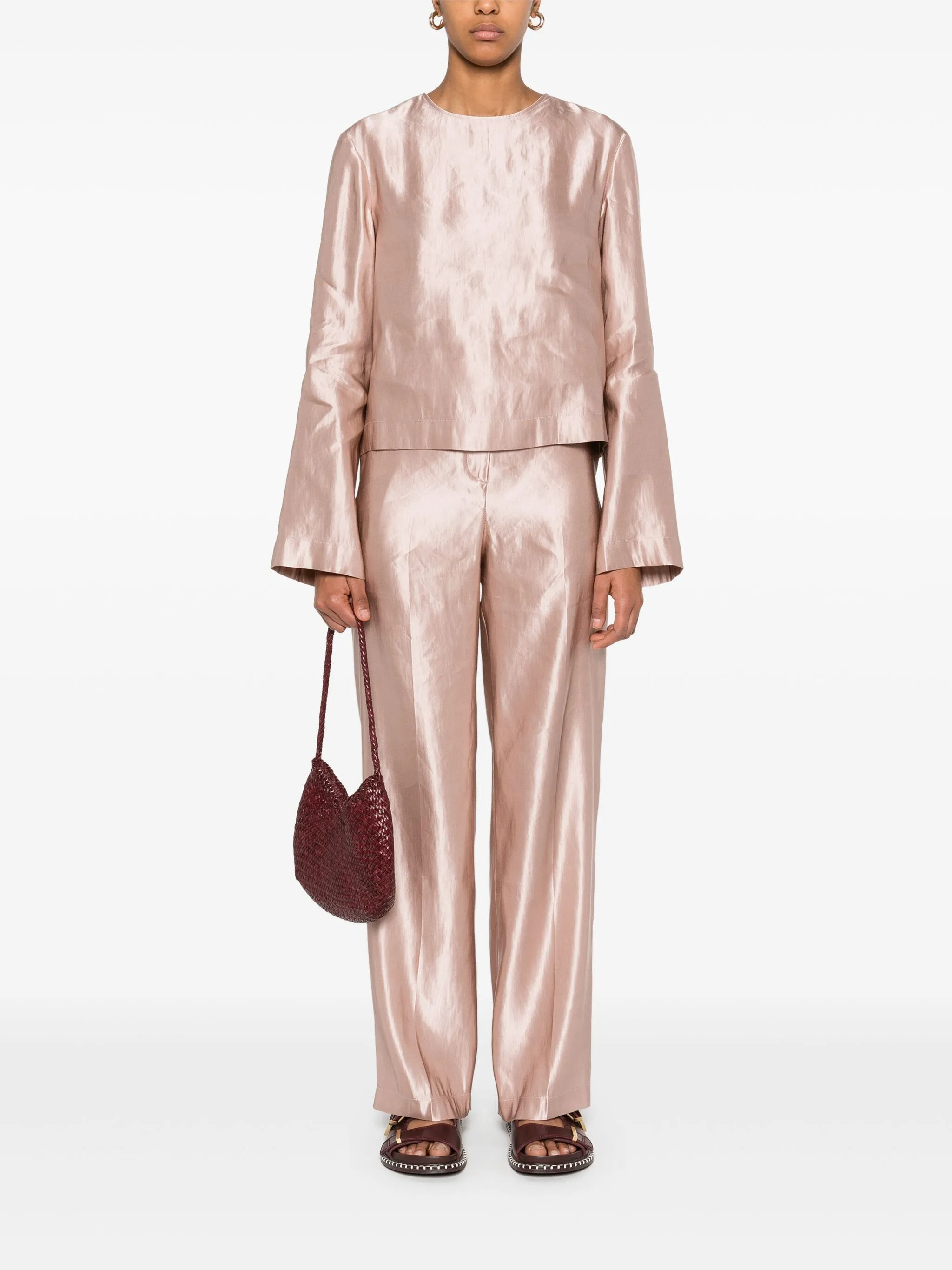 [LOULOU STUDIO] Blouse SS25 NINO