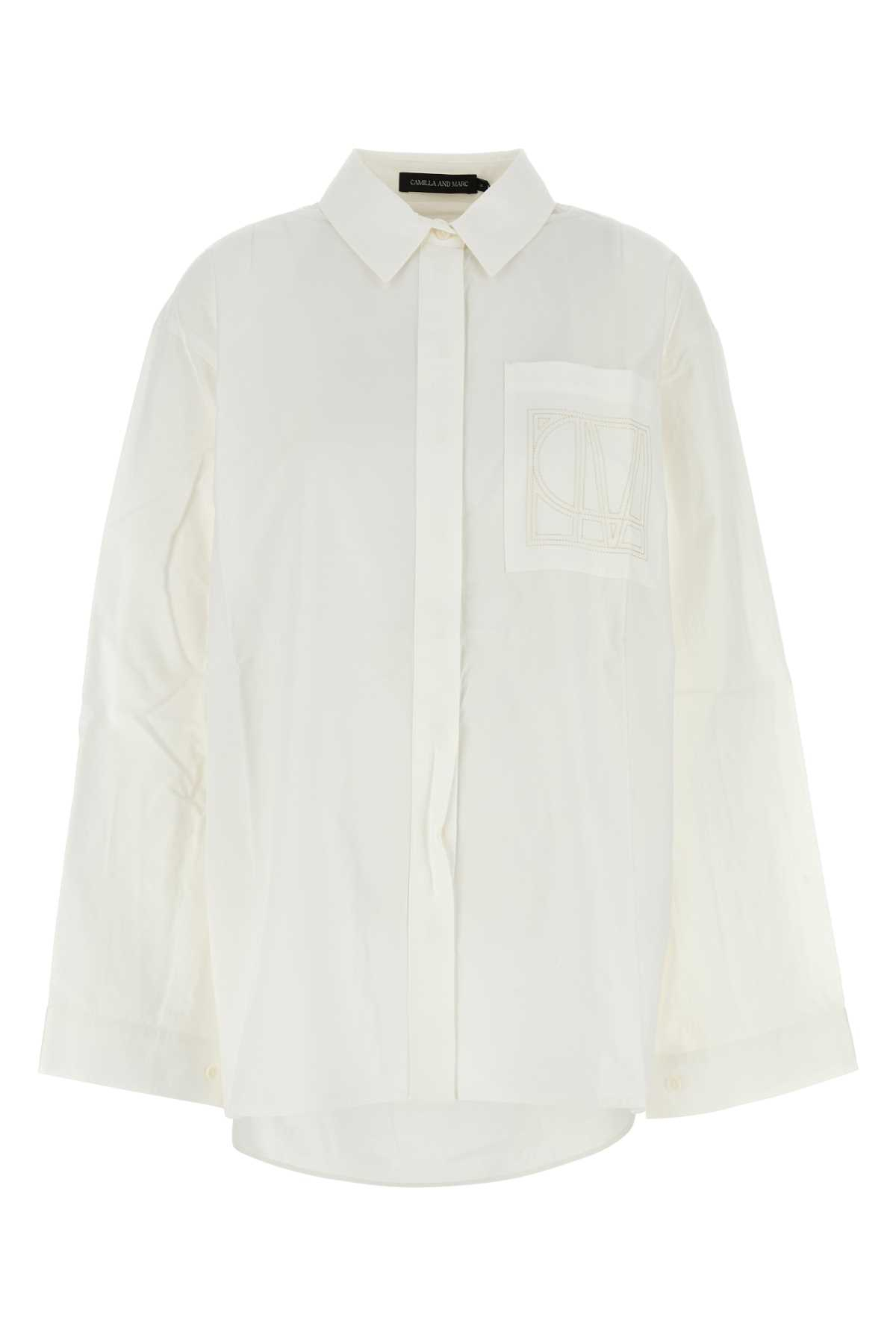[Camilla And Marc] Shirts Long Sleeve FW24 N2CMT7848 SOFTWHITE